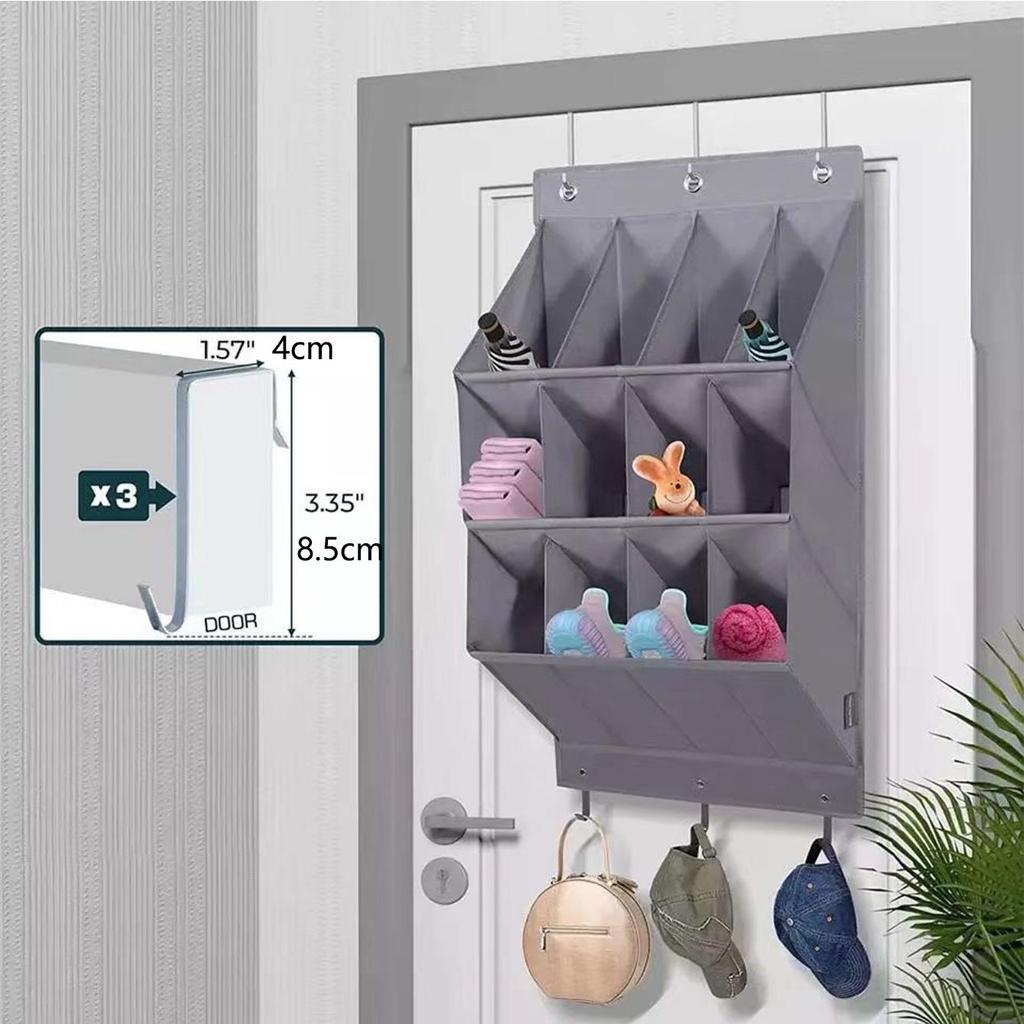 Wall-Mounted Multi-Layer Hanging Organizer for Shoes and Sundries