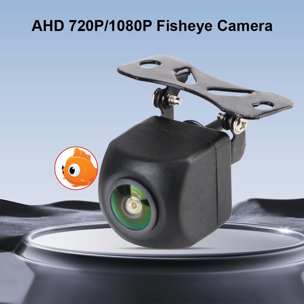 Parking Assistance Kit 720P/1080P Backup Parking Reverse Camera Lens Fisheye 12V LED Night Vision Car Rear View Camera