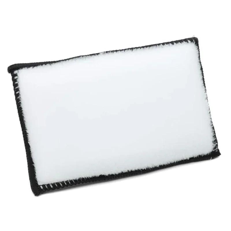 2-10Pcs Auto Detailing Tools Soft Double Side Microfiber Scrubbing Sponge Car Leather Cleaning Microfiber Towel Wax Sponge