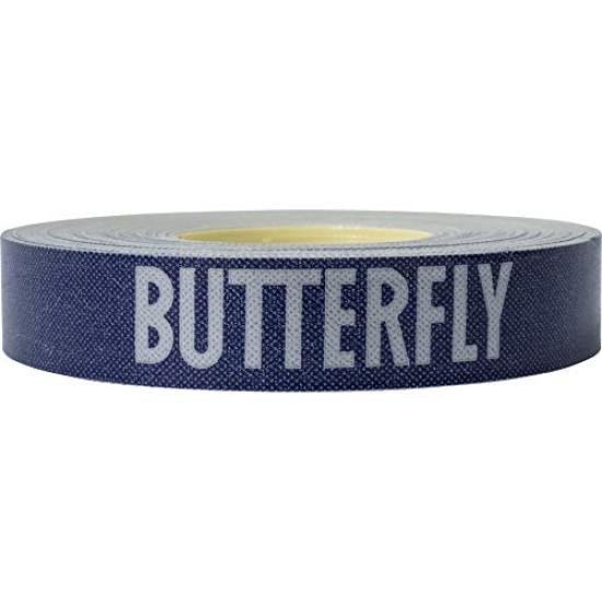 Butterfly Side Tape for Protecting Rubber and Blade Edges of Table Tennis Paddles 12mm Rolls of 10m and 50m - Color Blue/Silver - Width - (20