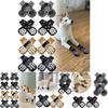 Cozy Durable Cotton Pet Socks For Dogs And Cats Stylish Non Slip Design Available In Multiple Colors