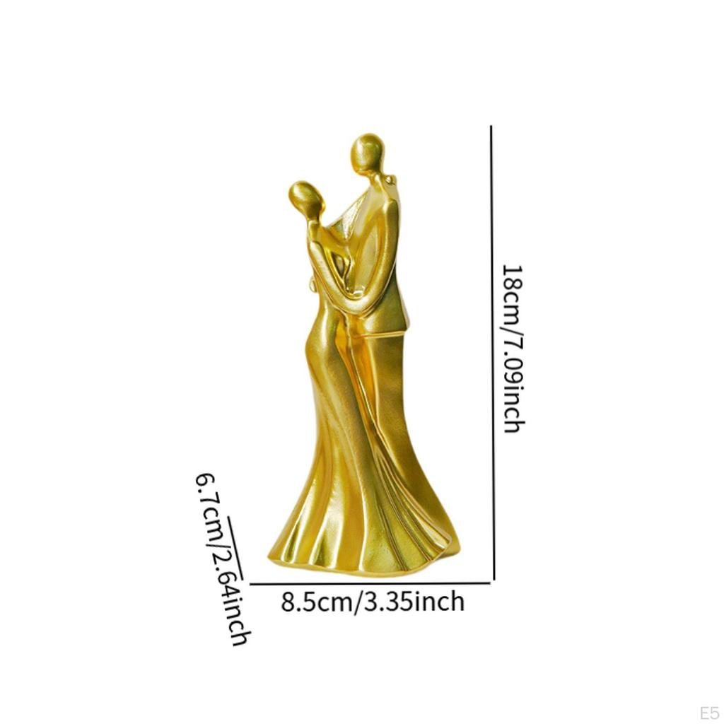 Abstrakte Tanzpaar-Figur, kreative Hochzeitsdekoration, Jubiläumsgeschenke für Zuhause