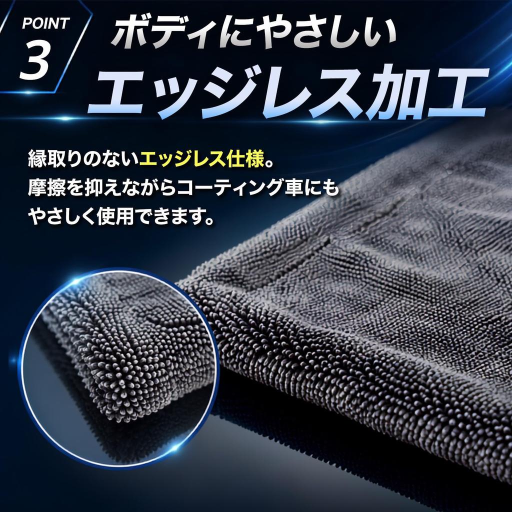 AEROVEL Car Wash Towel, Ultra Thick 1200GSM, Instant Water Absorption,