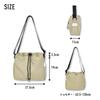 Aventura Soft Drawstring Shoulder Bag SFS-30727, Beige