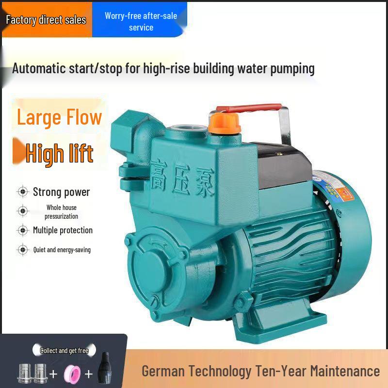 220V Self-Priming Water Booster Pump for Home and Well Systems