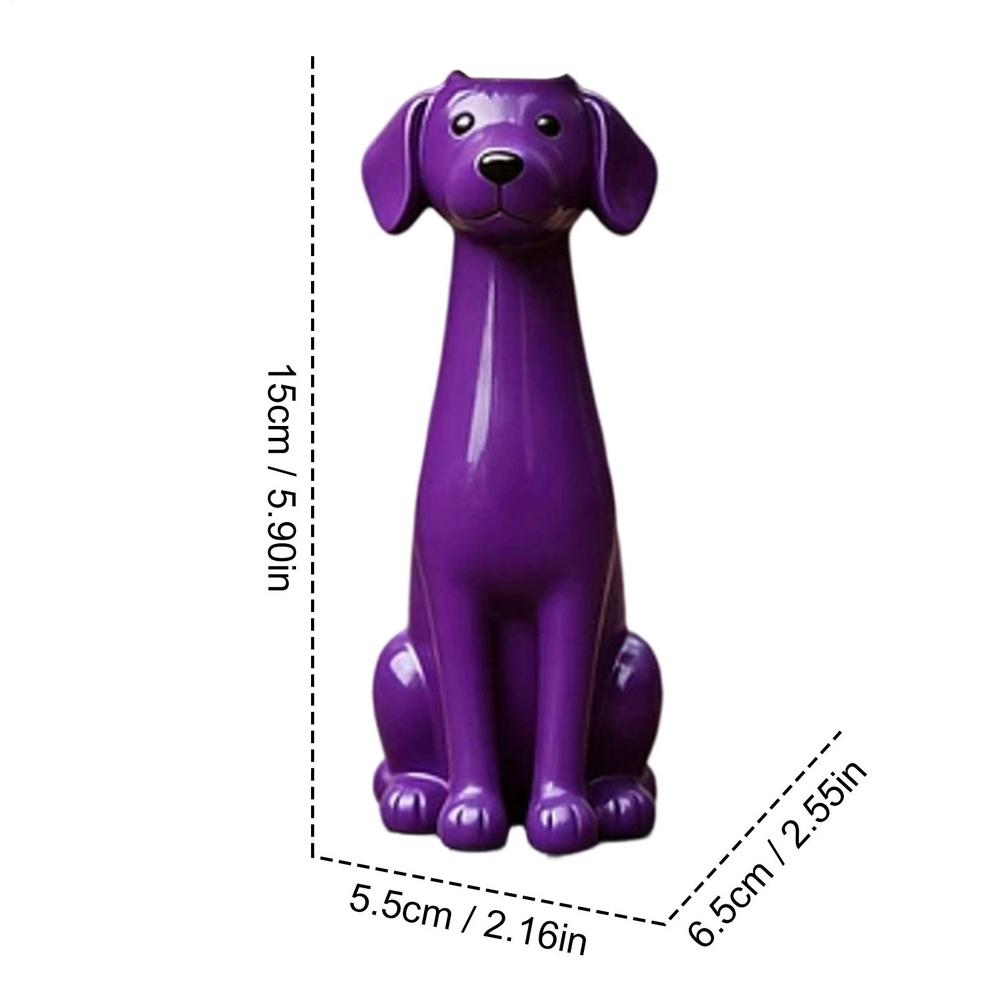 Vases Home Decor Resin Dog Desk Ornament Handcrafted Vase for Home Shelf Bookshelf Entryway Living Room Dining Table Bedroom
