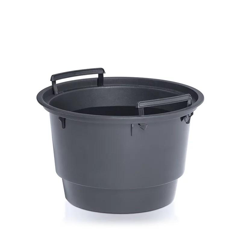 FLOWER POT INSERT - BLACK 8L - PP-IWKO280