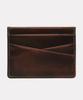 Matt [Slim X Simple] Adobang Leather Card Wallet Two-Tone Brown