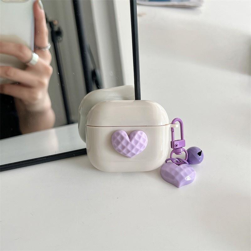 

Suitable Apple AirPods Pro Bluetooth Earphone Cover Love Ins Small Fresh S1/2/3 Generation Solid Color AirPods 1 2 Generation