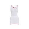 J Jane Sleeveless Collared Knit Dress (White)