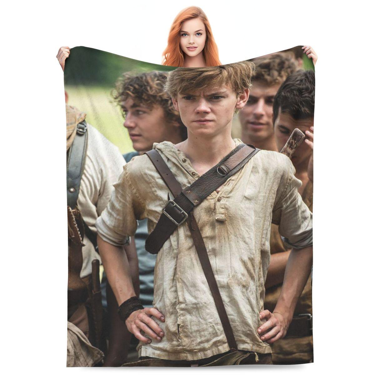Pandara Jewelry Unisex The Maze Runner Newt Blanket Flannel Sofa Throw Blanket Portable Throw Blankets For Couch Bedding Travel Throws Bedspread Quilt