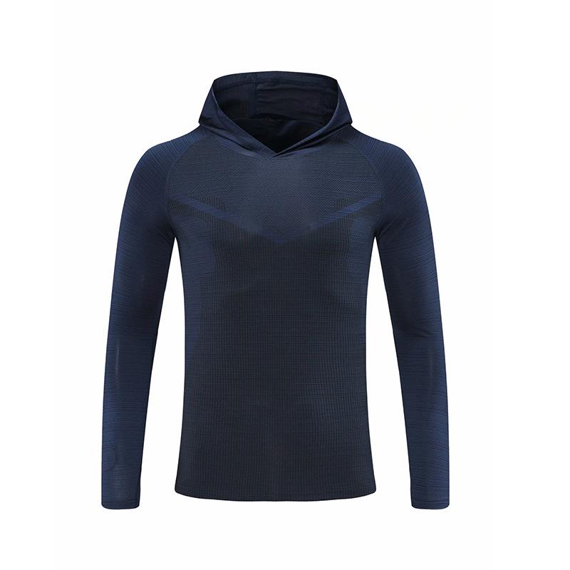 Men’s Long Sleeve Hooded Sweatshirt for Spring/Autumn Running and Fitness