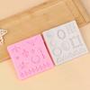 Dragonfly Crown Key Photo Frame Shaped Silicone Mold DIY Lace Scroll Photo Frame Silicone Candy Cake Border Decoration Mold