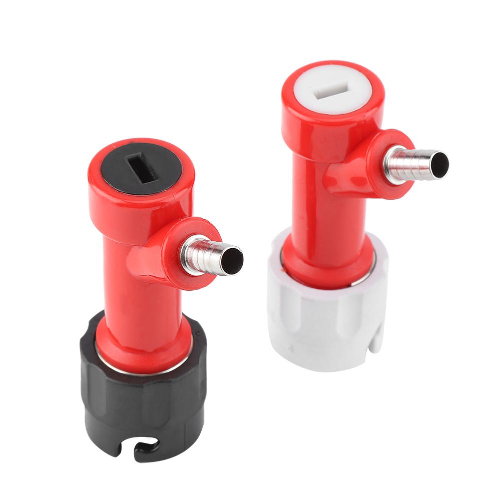 2 st 1/4" Hög Pin Lock Corny Keg Hemmabryggning Kopplingskoppling Set