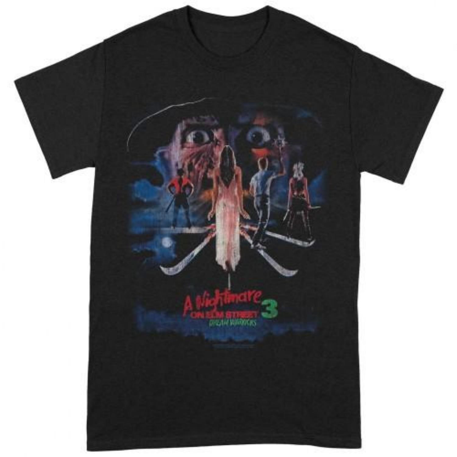 Nightmare On Elm Street Unisex Adult Dream Warriors T-Shirt S чёрный
