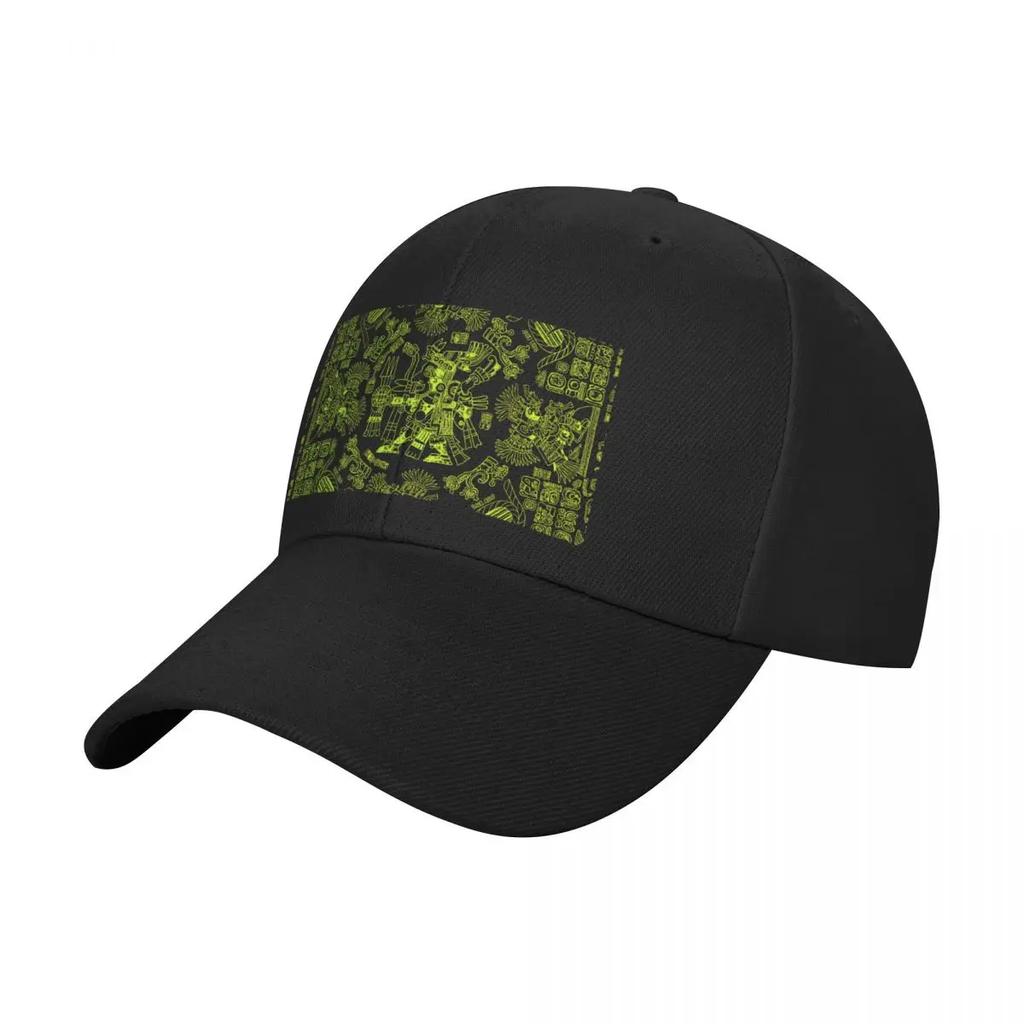 Mayan Spring GREEN Baseball Cap Rugby Custom Hat Sun Hat Hats For Unisex Women's