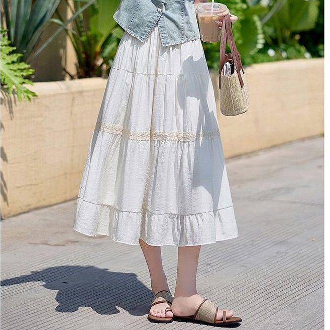 2026 Summer Korean Style Women s Elegant Slimming Skirt Set S Under 95 lbs