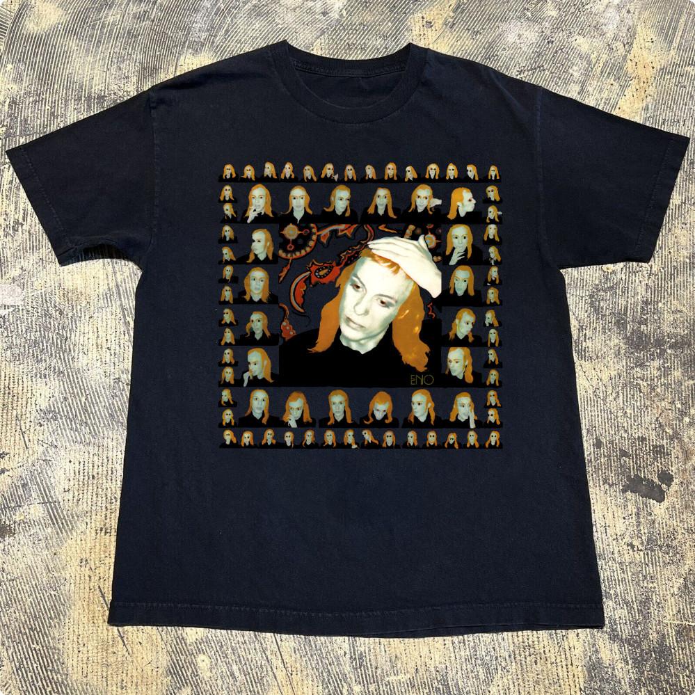New Brian Eno T-shirt Cotton Full Size MD1382 Unisex T-Shirt L