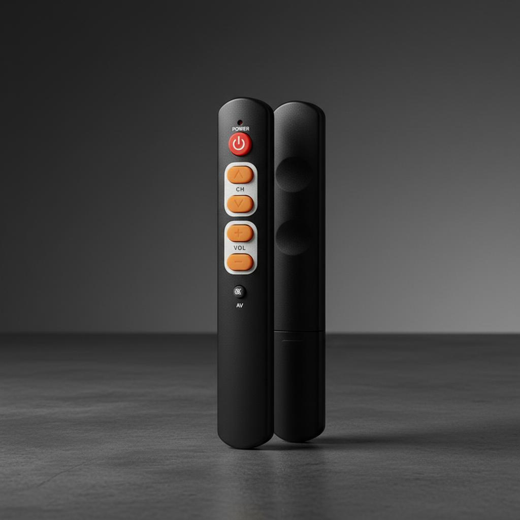 Smart Learning TV Remote Control Universal Compatibility Portable Design ABS Material