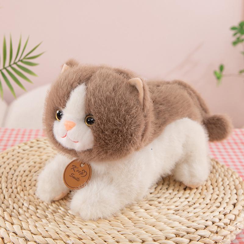 

Милая плюшевая подушка-котенок, детская игрушка для комфорта, подарок 25cm 0.13kg