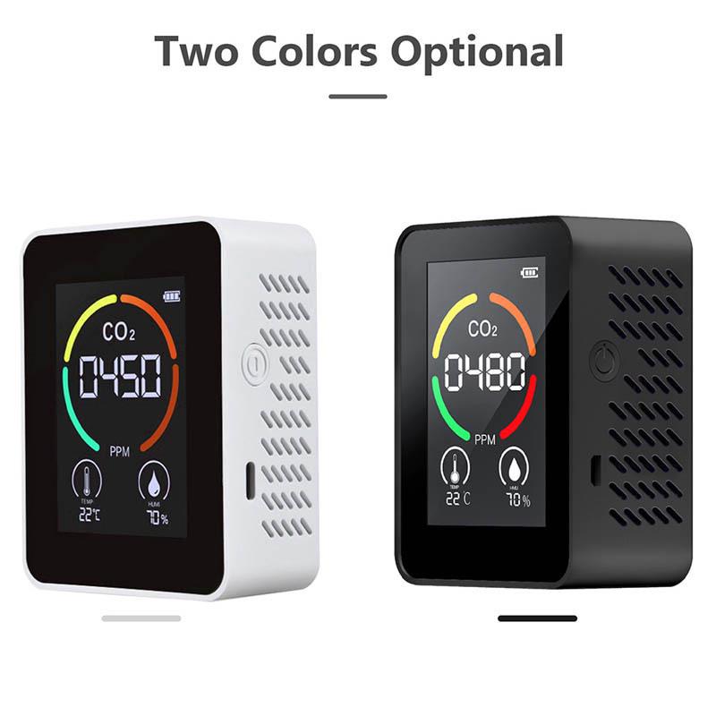 Carbon Dioxide Detector: CO2, PM2.5, PM1.0, Formaldehyde, TVOC, Temperature & Humidity Monitor