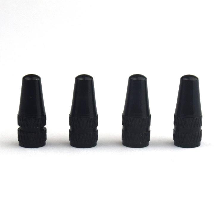 4PCS French Valve Caps CNC Bicycle Aluminum Valve Caps Colored Valve Covers Valve Stems 1