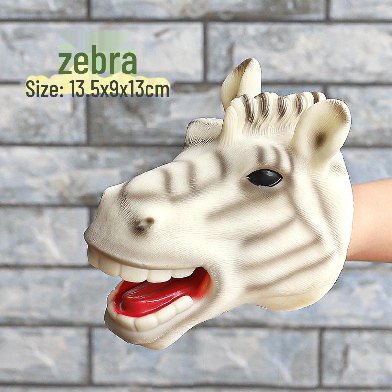 

Перчатки для кукол-динозавров: Мягкая резиновая игрушка-модель трицератопса и тираннозавра для детей