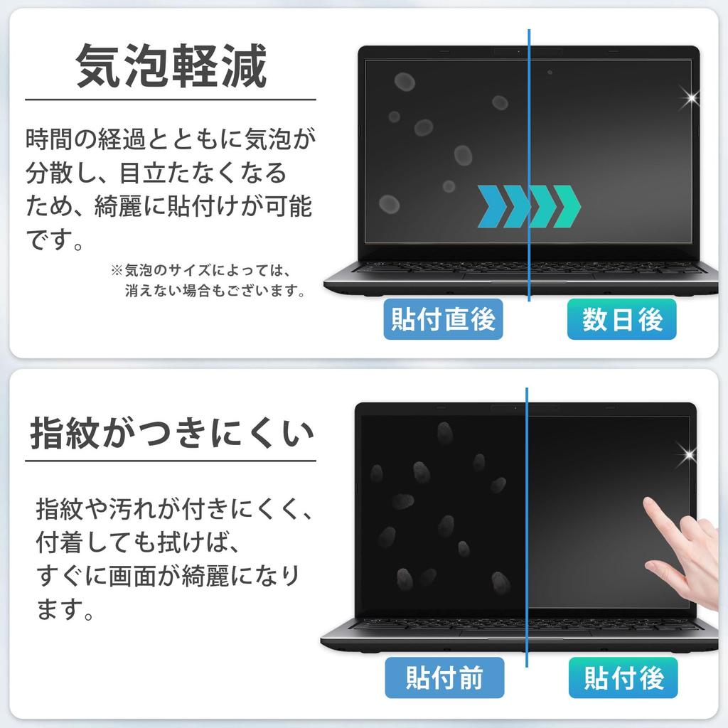 Blue Light Blocking Screen Antibacterial 15.6-inch 169 Protector, Anti-Glare, Anti-Fingerprint,