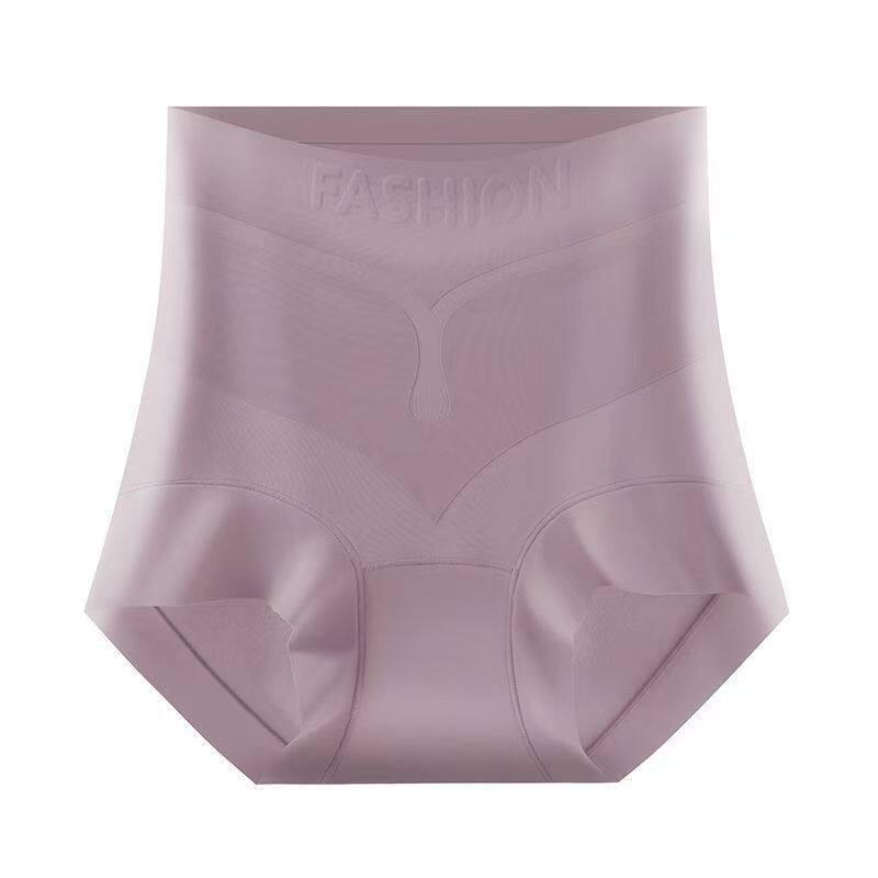 

High-Waisted Seamless Nylon Butt-Lifting Tummy-Control Shaping Underwear with Antibacterial Silk Crotch 2XL (135-155 kg)