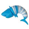 Articulated 3D Shark Stress Hand ToySensory Fidget Toy For Adults And KidsPressure Relief And Anti-Anxiety Desk Toy