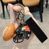 Kreativer Exquisiter American Football Helm Schlüsselanhänger - Kleines Schmuckstück Anhänger Geschenk für Jungen und Mädchen