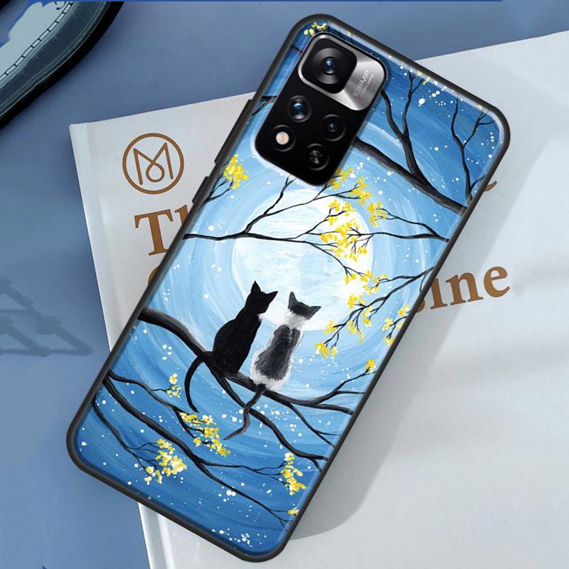 

Space Happy Cats Case For Xiaomi Redmi Note 14 13 Pro 12 11 9 10 9S 10S 11S 12S Redmi 13C 10C 12C 14C Cover Redmi 13 4G