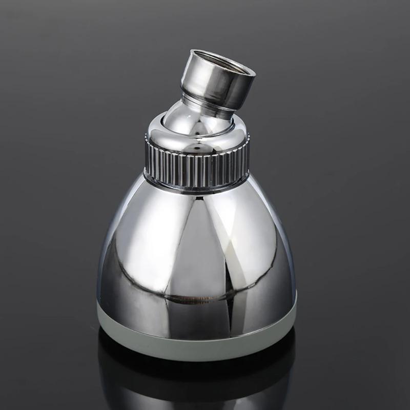 1Pc Shower Head ABS Chrome Handheld Water Saving Rround Shower Faucet Head Universal Bathroom SPA Shower Head
