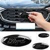 Car Front Rear Badge Emblem Steering Wheel Cover Sticker For Focus Kuga Edge STline Taurus Escort Mondeo Hatchback Sedan