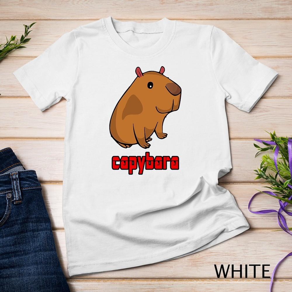 

Capybara Lover Kids Women Cute Capybara T-Shirt Unisex T-shirt 3XL