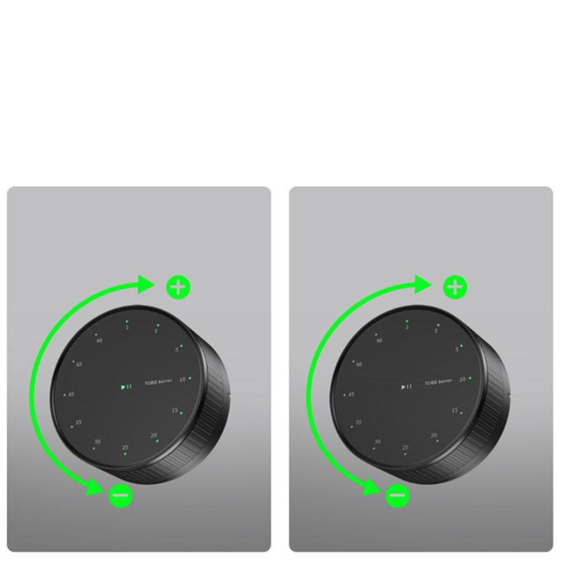 Rotating Kitchen Timer Magnetic Electronic Study Timer Alarm Clock Countdown Reminder