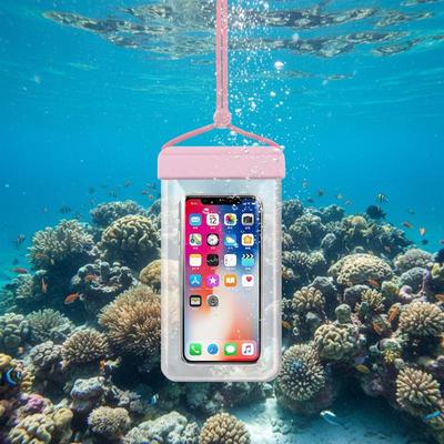 Universelle Transparente Wasserdichte Touchscreen-Handytasche Für Outdoor-Tauchen Und Schwimmen Crossbody-Handyhülle
