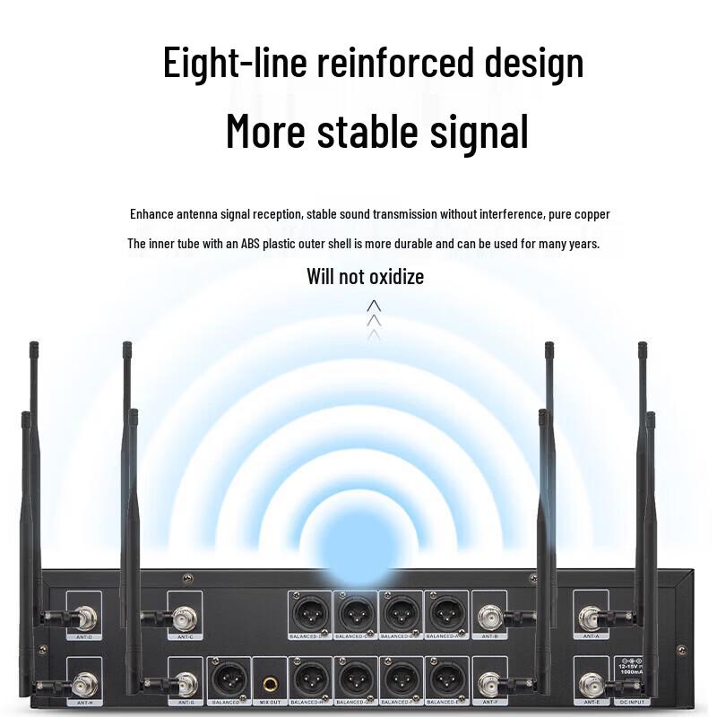 HuiDu MX-10 Series Professional Wireless Microphone System (CN Version)