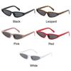 Unique Small Frame Cat Eye Sunglasses for Women Trendy UV Protection Triangle Shades Hip-Hop Sun Glasses Fashion Eyewear