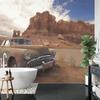 Photomural Old Car In The Desert Washable Fleece 416x254
