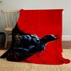 1pc BATMAN Outdoor Blanket - Throw Blanket, Soft , Flannel Blankets, Living Room, Travel, Camping C1209024