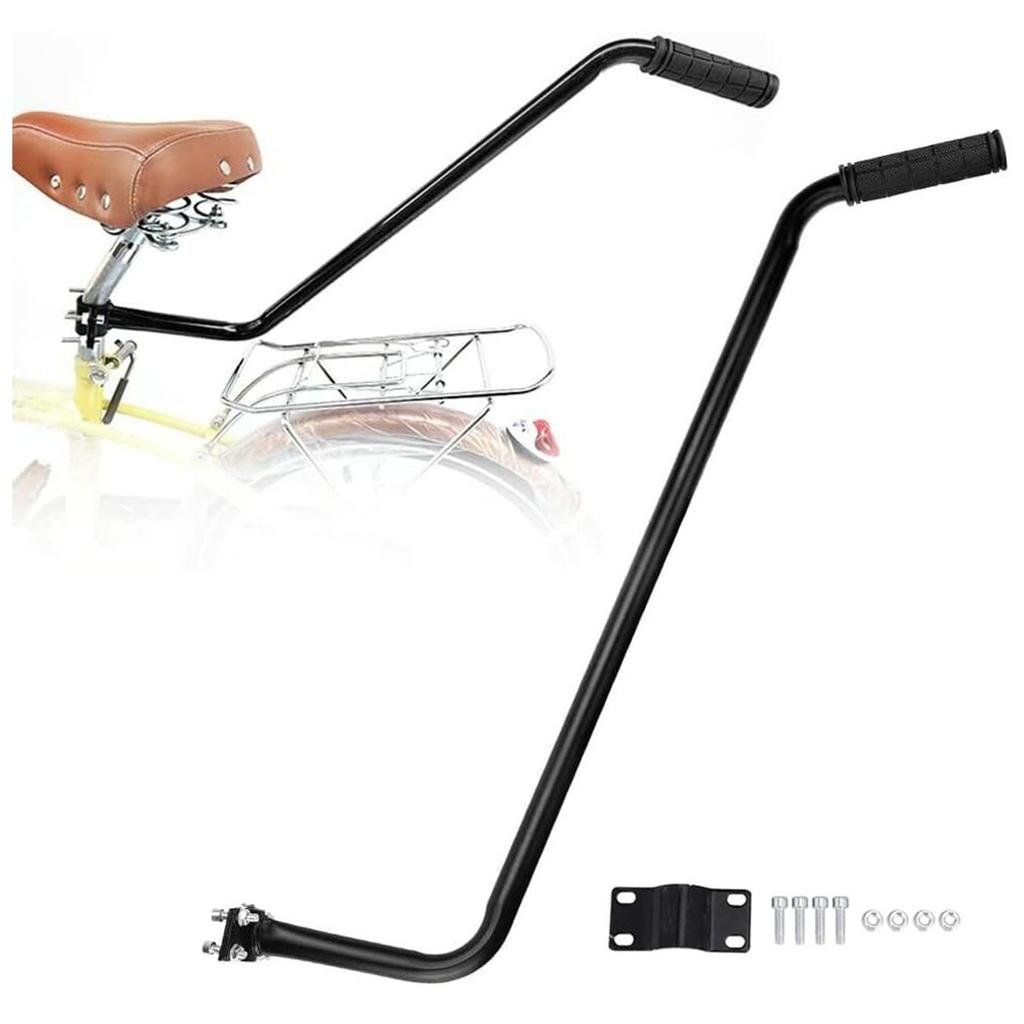 Bike Training Push Grab Practical Kids Bicycle Training Push Handle Children Learn Cycling Auxiliary Bike Handle Bike Accessorie