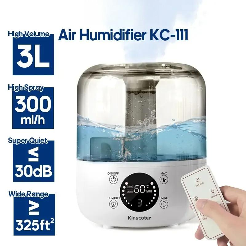 3L Großraum-Luftbefeuchter Haushalt Ultraschall-Luftbefeuchter Professioneller Pflanzennebel Aroma-Diffusor