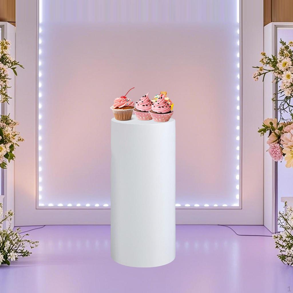 Cover for Cylinder Dessert Stand, Plinth Support Decoration Prop