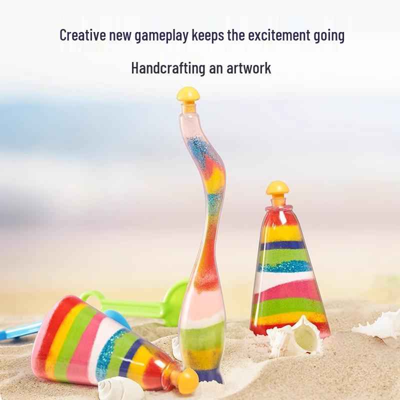 Milo Creative Sand Painting Set for Kids Ages 3-6: DIY Colored Sand Art for Early Childhood