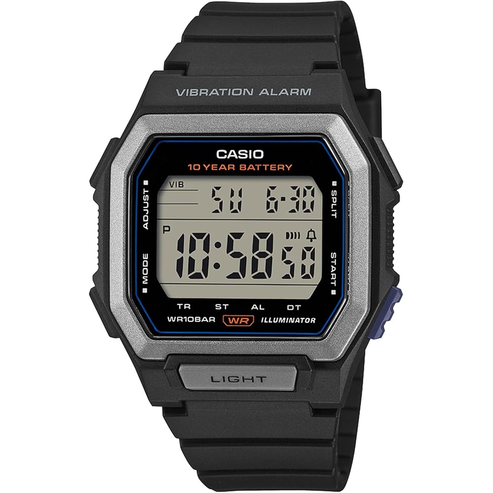[Casio] Casio Collection W-738H-1AJF Men s Watch (Domestic Genuine Product) - Black