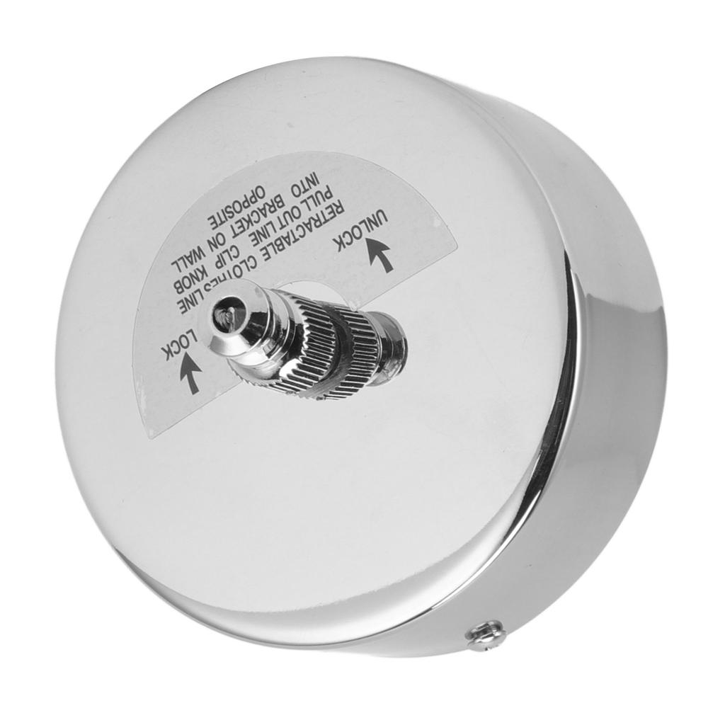 Retractable Clothesline Steel Wire Hole Free Laundry Line Clothes Line for Indoor Outdoor 3.8m /