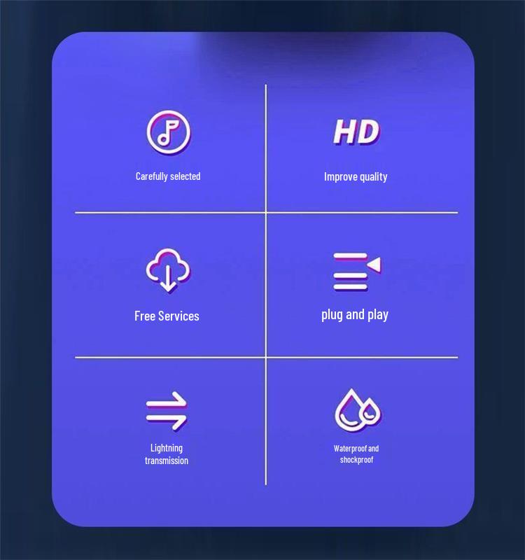 USB Flash Drive with Hit Songs: Ideal for Douyin, Kuaishou & DJ Music. Includes Speaker & Radio Audio.