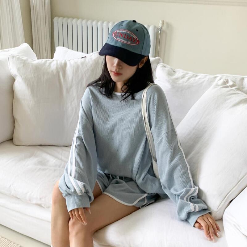 Women s Casual Cotton Denim Mix Ball Cap Baseball Cap ivory
