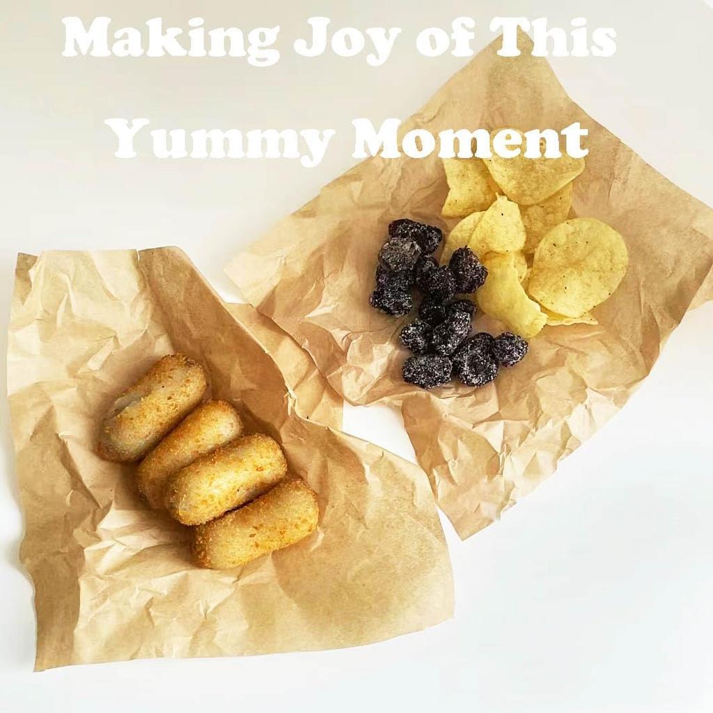 100 Pcs Parchment Paper Baking Sheets, 8x6 Inch Non-Stick Precut Baking Kitchens Parchment Paper, Perfect for Baking Air Fryer Grilling Steaming